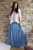 Songbird Bandeau Skirt Dress Bridgerton Blue